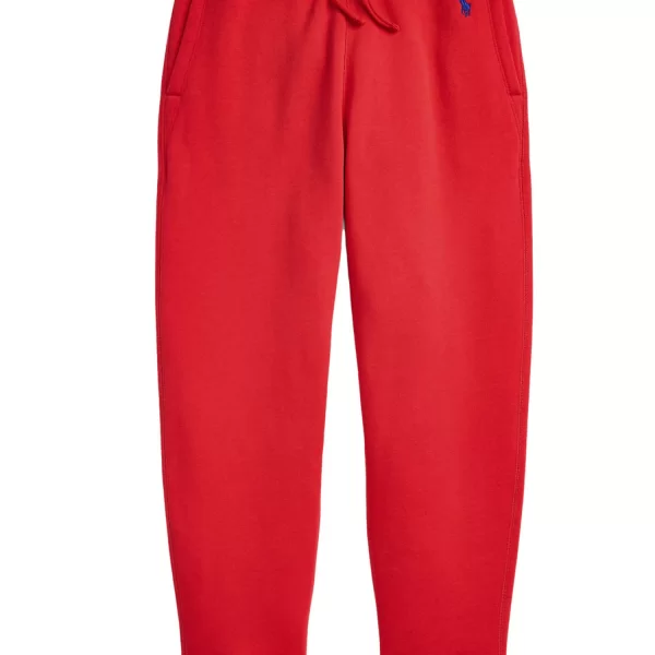 RALPH LAUREN ΠΑΝΤΕΛΟΝΙ ΦΟΡΜΑ JOGGER LOGO ΚΟΚΚΙΝΟ