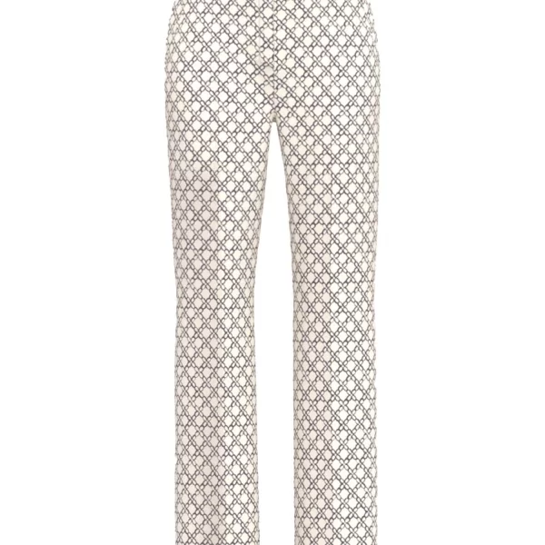 MARELLA EMME ΠΑΝΤΕΛΟΝΙ CHINO EMMCLASSI ΕΜΠΡΙΜΕ ΤΣΕΠΕΣ ΛΕΥΚΟ-ΜΠΛΕ