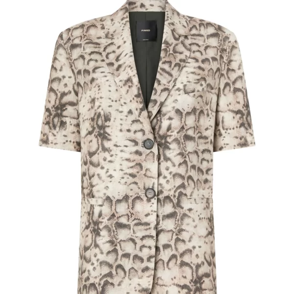 PINKO ΣΑΚΑΚΙ BRINDISI JACKET ΜΟΤΙΒΟ ΦΙΔΙΟΥ