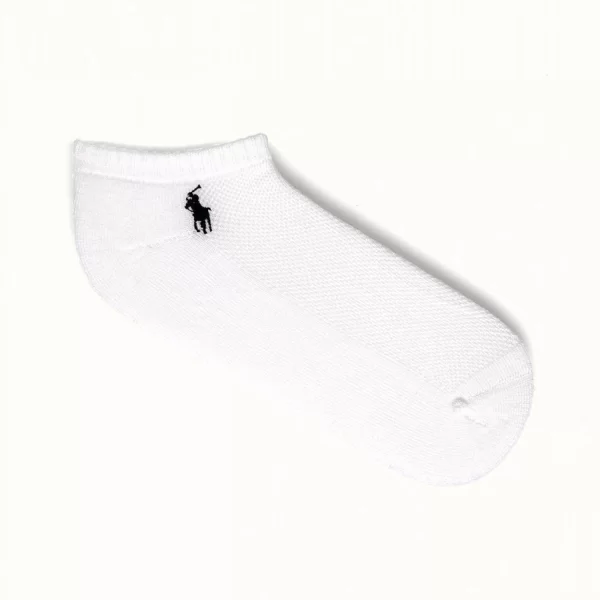 RALPH LAUREN ΚΑΛΤΣΕΣ 6PAIRS LOGO ΛΕΥΚΟ