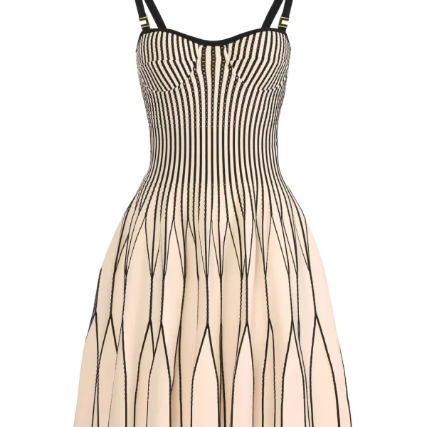 ELISABETTA FRANCHI ΦΟΡΕΜΑ MINI ΡΙΓΕ ΜΠΕΖ-ΜΑΥΡΟ