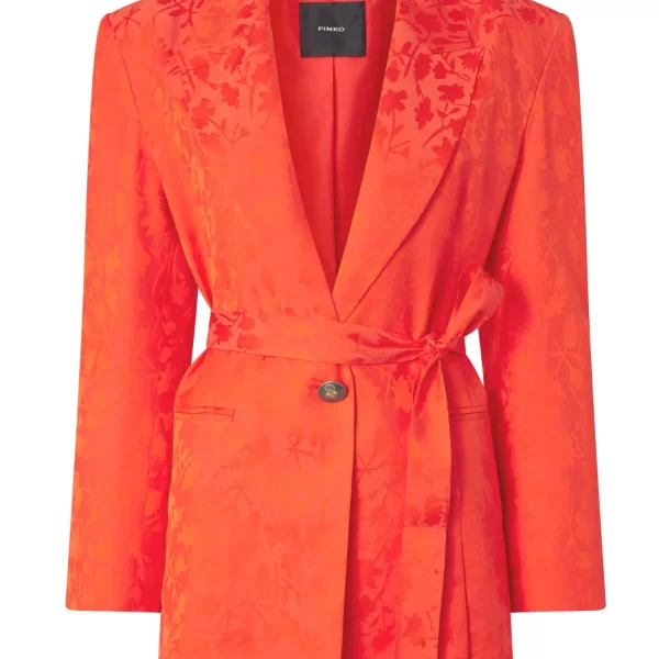 PINKO ΣΑΚΑΚΙ CASTELNOVO JACKET ΠΟΡΤΟΚΑΛΙ