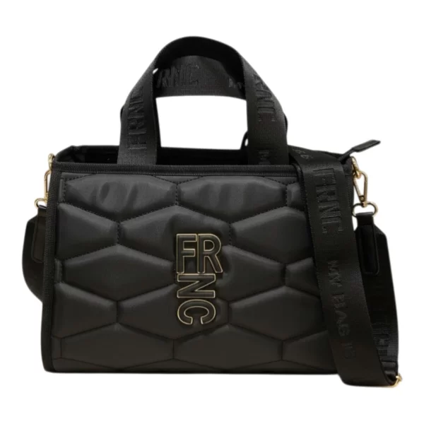 FRNC FRANCESCO Τσάντα Γυναικεία Χειρός-Ώμου 4946W BLK Μαύρο