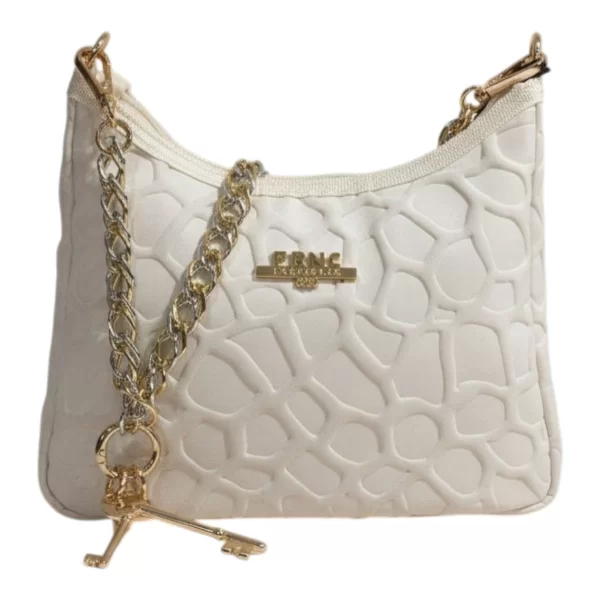 FRNC FRANCESCO Τσάντα Γυναικεία Ώμου 6180 PRL Περλέ