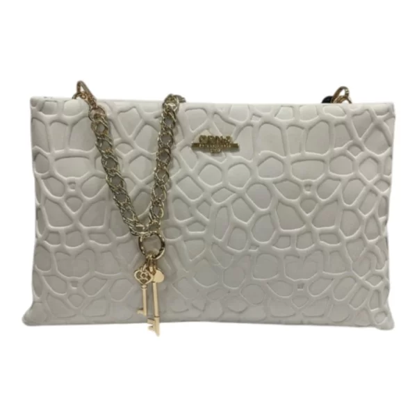 FRNC FRANCESCO Τσάντα Γυναικεία Ώμου 6182 PRL Περλέ