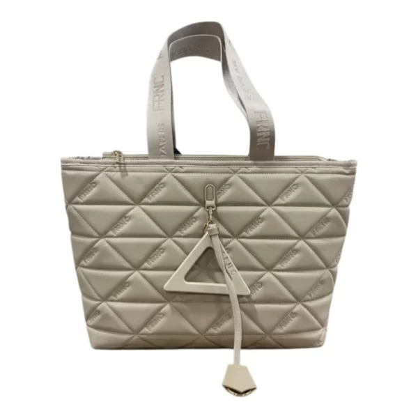 FRNC FRANCESCO Τσάντα Γυναικεία Ώμου 4189 BG Μπέζ