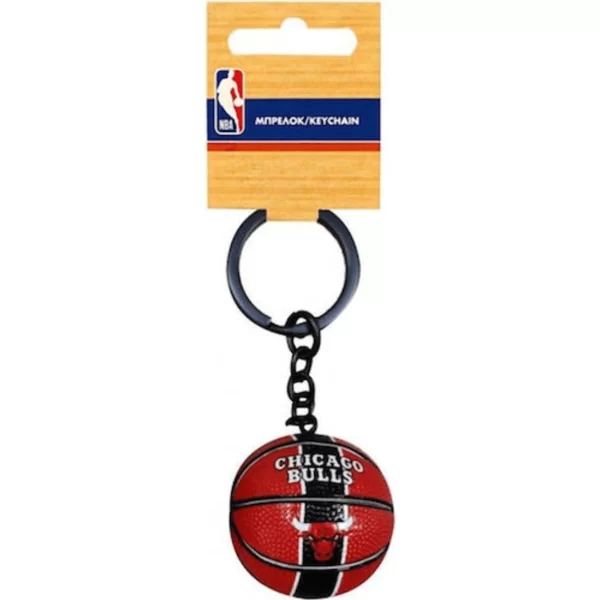 Μπρελόκ 3D μπάλα Chicago Bulls