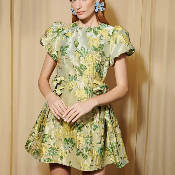 Sister Jane γυναικείο mini φόρεμα jacquard 