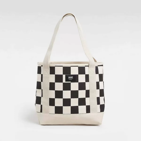 Vans unisex τσάντα ώμου με chessboard pattern ''Midi Pergs'' - VN000HRT3KS1 Μπεζ