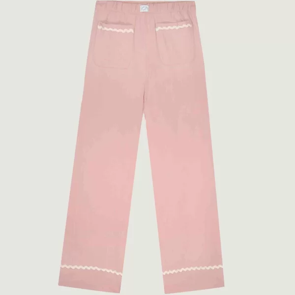 Maison Labiche γυναικείο παντελόνι με ελαστική μέση 