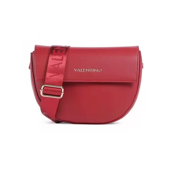 Valentino γυναικεία τσάντα ώμου/crossbody με μεταλλικό λογότυπο 
