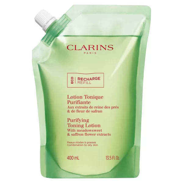 Clarins Purifying Toning Lotion Oily To Combination Skin Refill 400 ml - 80104571