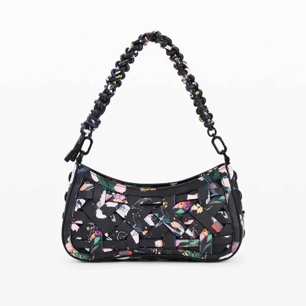 Desigual γυναικεία τσάντα ώμου με all-over print 