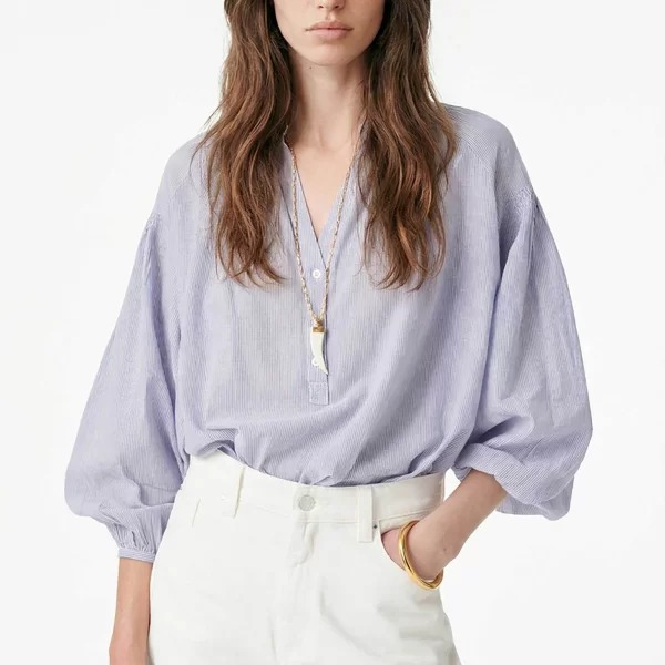 Vanessa Bruno γυναικεία μπλούζα με balloon μανίκια 