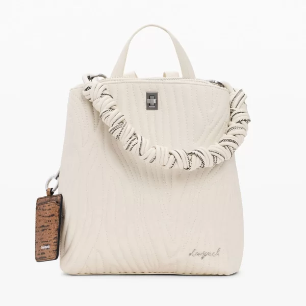 Desigual γυναικείο backpack με κεντητές λεπτομέρειες 