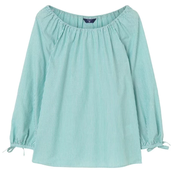 Gant γυναικεία έξωμη μακρυμάνικη μπλούζα - 4301024 Πράσινο