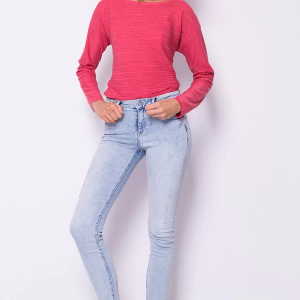 Γυναικείο παντελόνι Esprit - 077EE1B015 Μπλε Ανοιχτό