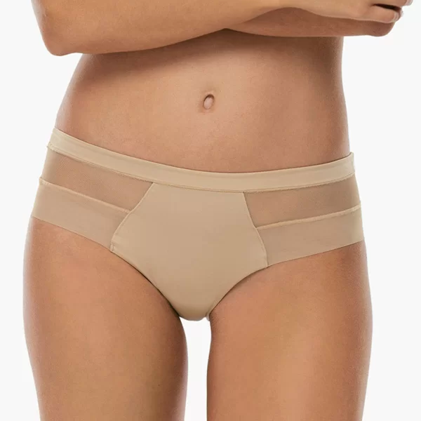 Lovable γυναικείο σλιπ με τούλι ''Ultralight'' - LOV-10231 Nude