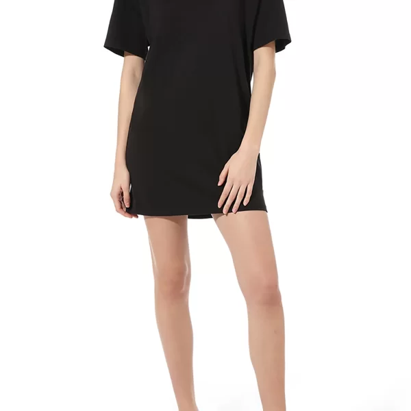 Vans Vans γυναικείο T-Shirt με κεντημένο λογότυπο ''Center Vee'' - VN0A4RU2BLK1 Μαύρο