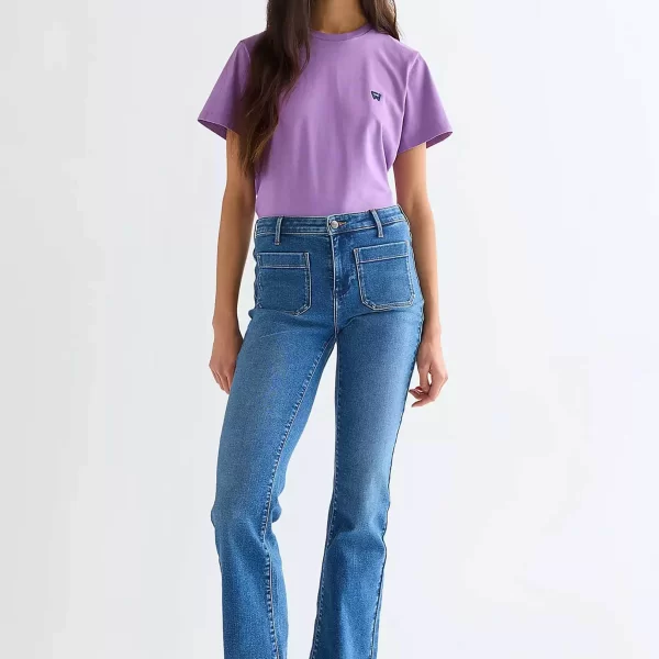 Wrangler® γυναικείο τζιν παντελόνι Flared Fit 