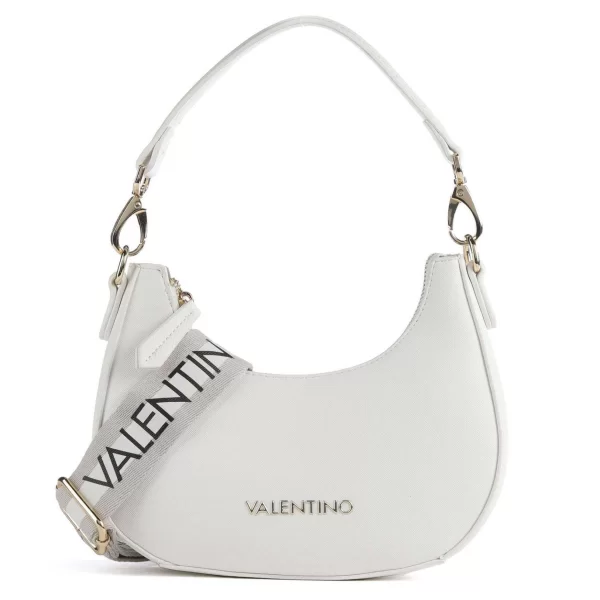 Valentino γυναικεία τσάντα ώμου με μεταλλικό λογότυπο 