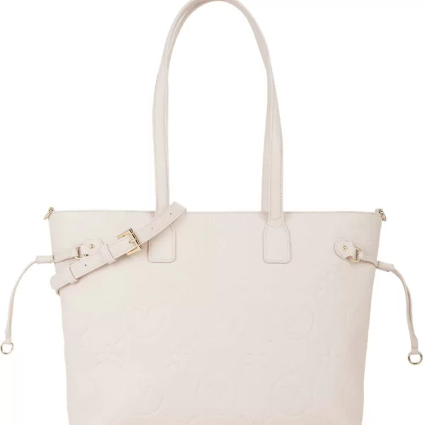 Valentino γυναικεία τσάντα shopper με ανάγλυφο λογότυπο 