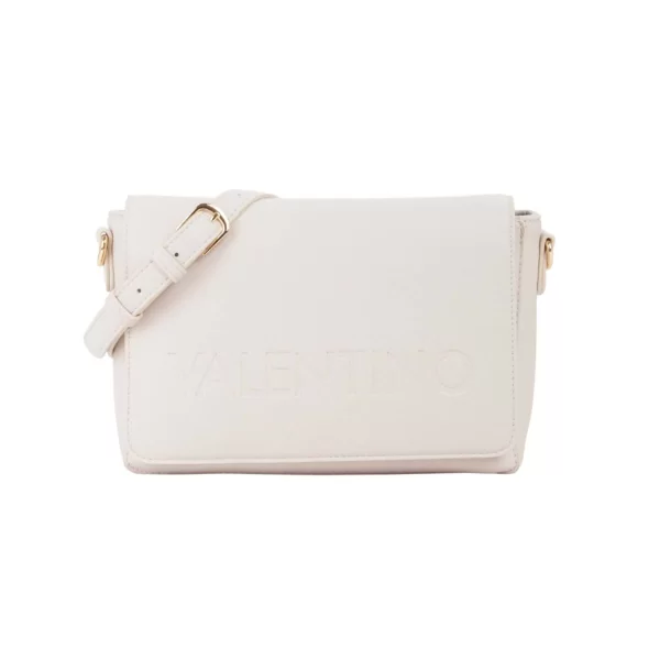 Valentino γυναικεία τσάντα crossbody με ανάγλυφο λογότυπο 