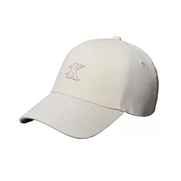 Calvin Klein Jeans γυναικείο καπέλο jockey με λογότυπο - LV04F5044G Λευκό