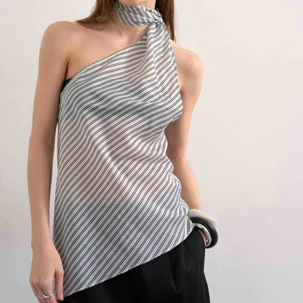 Topshop γυναικεία μπλούζα με ριγέ σχέδιο 