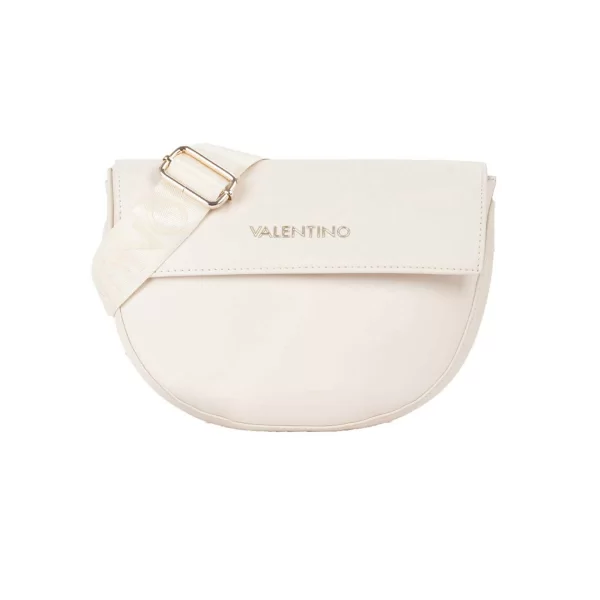 Valentino γυναικεία τσάντα ώμου/crossbody με μεταλλικό λογότυπο 