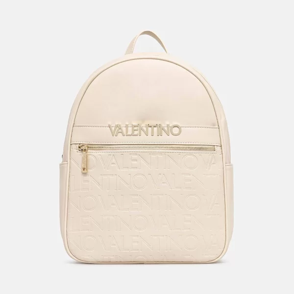 Valentino γυναικείο backpack με μεταλλικό και ανάγλυφο λογότυπο 