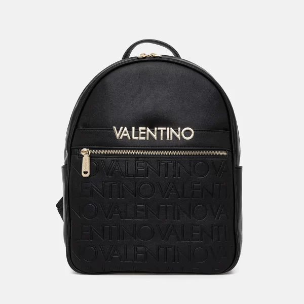 Valentino γυναικείο backpack με μεταλλικό και ανάγλυφο λογότυπο 