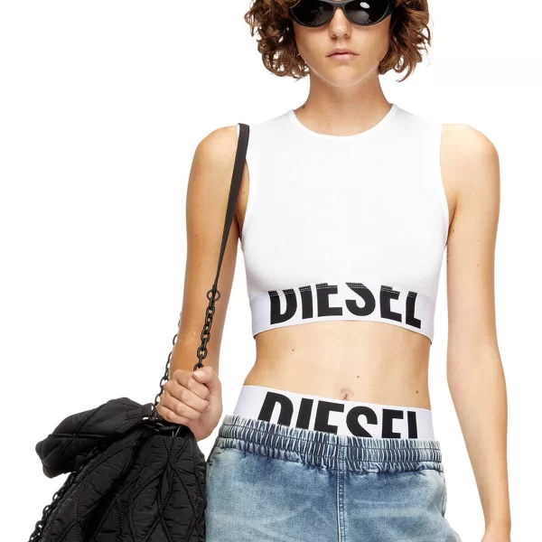 Diesel Diesel γυναικείο αμάνικο τοπ Slim Fit 