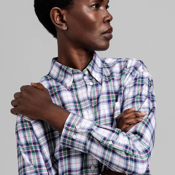 Gant γυναικείο πουκάμισο με καρό σχέδιο 