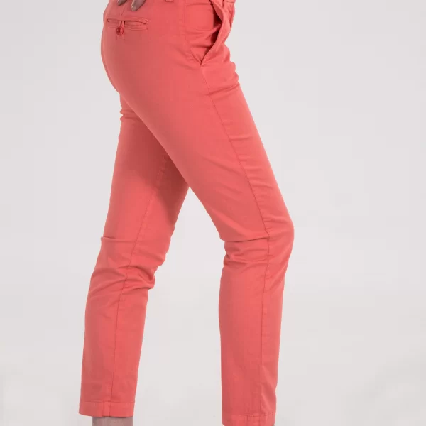 Gant γυναικείο παντελόνι cropped - 414930 Κοραλί