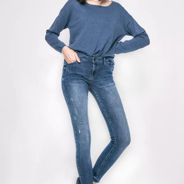 Γυναικείο παντελόνι, Esprit - 017EE1B011 Μπλε