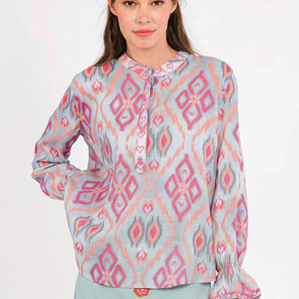 NIMO WITH LOVE Nimo With Love γυναικεία μπλούζα με print 