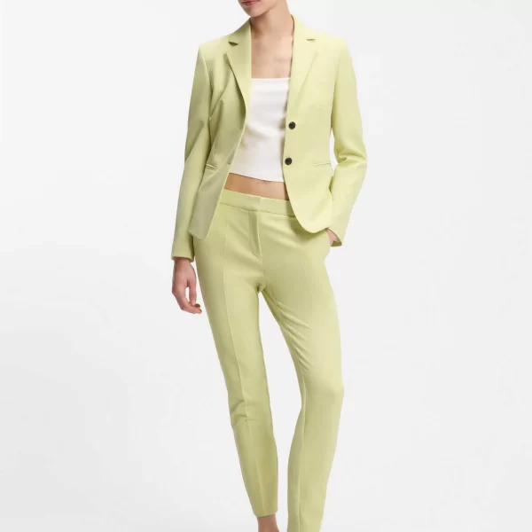 Hugo Boss γυναικείο παντελόνι μονόχρωμο Slim Fit 