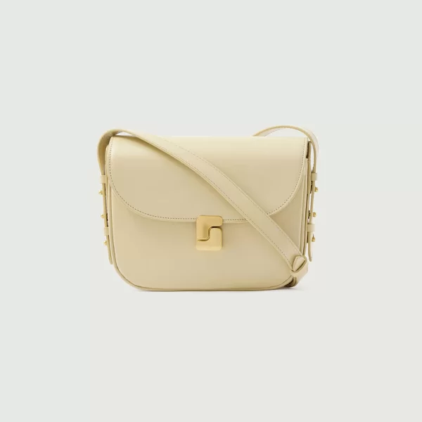 Soeur γυναικεία δερμάτινη τσάντα ώμου/crossbody 