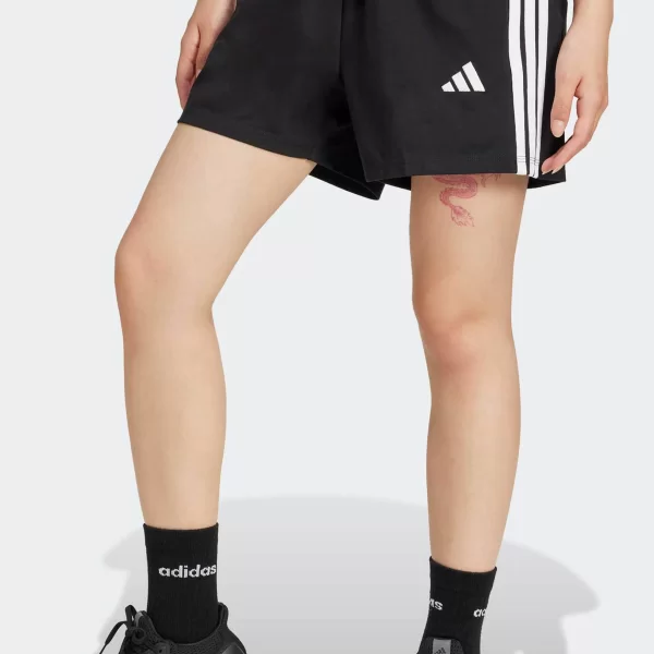 Adidas γυναικείο αθλητικό ψηλόμεσο σορτς Regular Fit 