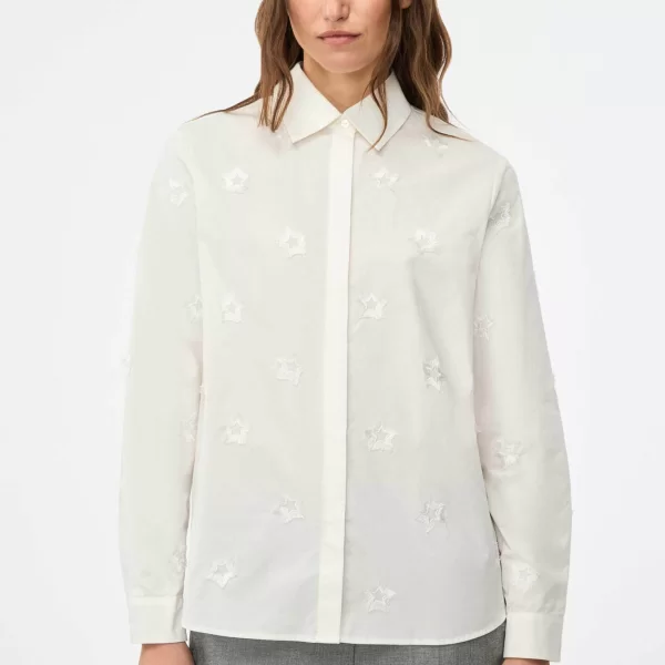 iBlues γυναικείο πουκάμισο με κέντημα 