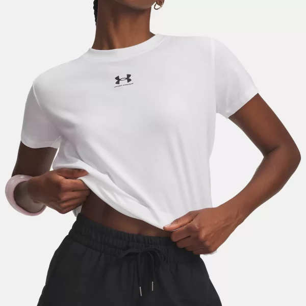 Under Armour γυναικείο T-shirt με λογότυπο Loose Fit 