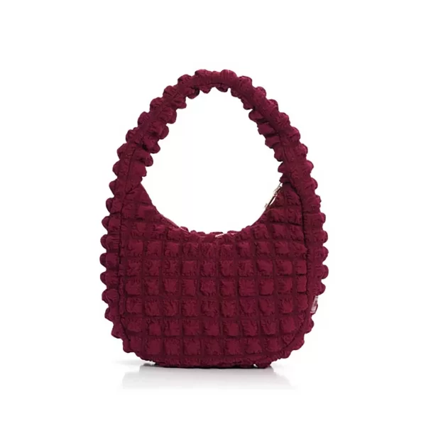 FOLLI FOLLIE Folli Follie γυναικεία τσάντα καπιτονέ hobo 