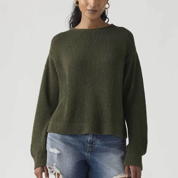 Levi's® γυναικείο πουλόβερ μονόχρωμο Relaxed Fit 