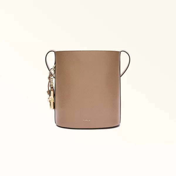 Furla γυναικεία δερμάτινη τσάντα ώμου 