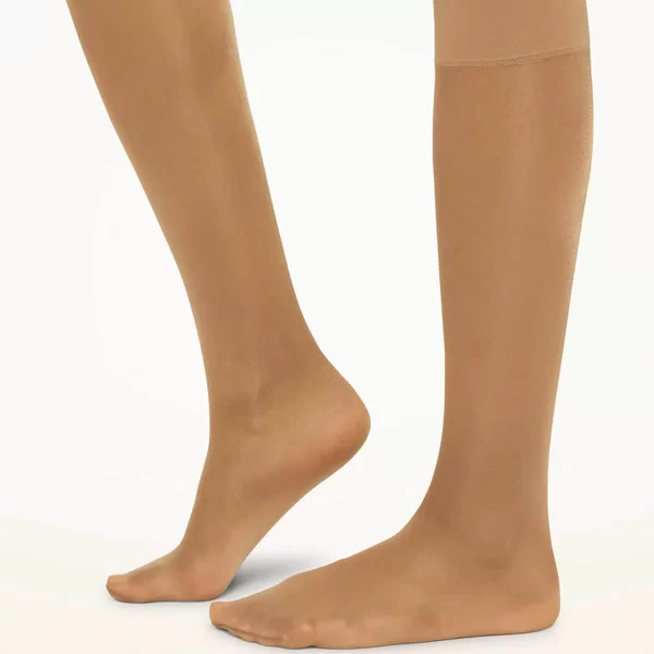 Wolford γυναικείες κάλτσες μέχρι το γόνατο μονόχρωμες - 31206 Μπεζ
