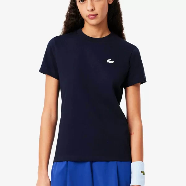 Lacoste γυναικείο T-shirt με λογότυπο Slim Fit 