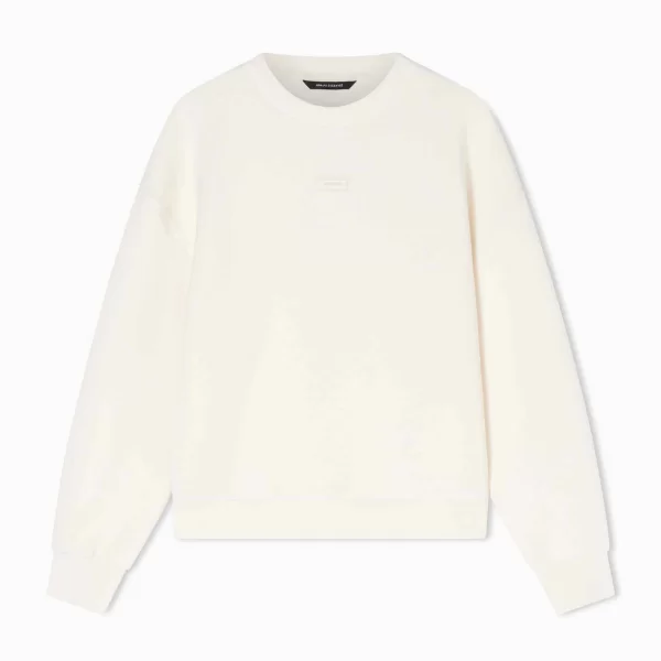 Armani Exchange γυναικεία μπλούζα φούτερ με λογότυπο - XW002041AF21290 Λευκό