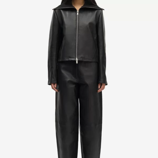 Samsøe Samsøe γυναικείo δερμάτινο jacket 