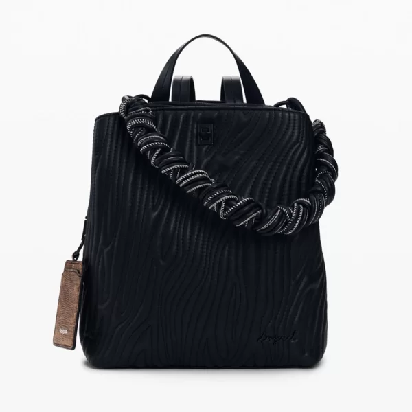 Desigual γυναικείο backpack με κεντητές λεπτομέρειες 